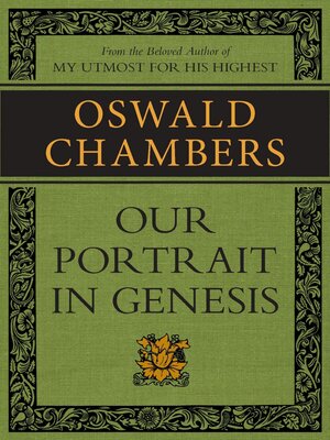 cover image of Our Portrait in Genesis